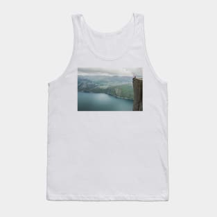 At the edge of a cliff Tank Top